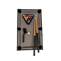 Table de billard miniature en MDF léger de 50 cm, vente en gros, personnalisable, jeu de billard de bureau promotionnel, unisexe, SCVIBE, bureau