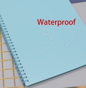 Logo tùy chỉnh A5 xoắn ốc máy tính xách tay dày nhựa bìa cứng Tạp Chí cho nghiên cứu và ghi chú - Product Image 4