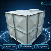 Réservoir en plastique renforcé de fibres de verre (GRP/FRP) à montage en surface pour l'eau solaire avec garantie d'un an, qualité alimentaire, marque Huili