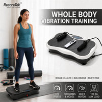 1.5Hp Crazy Fit Masaj Titreşimli Platform Egzersiz Aleti Kilo Verme Fitness Fabrika Fiyatı Ce Rohs Mini Ultra İnce Ayakta Kullanılan Platform