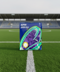 Pallone da Calcio Super Aperlado 10 Gonfiato per Allenamento, Resistente - Product Image 2