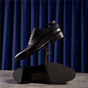 Zapatos Brogue Italianos Hechos a Mano para Hombre, con Cordones, Estilo Británico Formal de Negocios, con Punta, de Cuero Genuino, Antideslizantes y Ligeros para Boda - Product Image 6