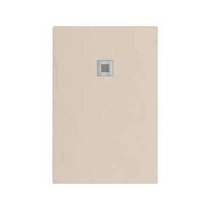 Plato de Ducha Rectangular Estasi 70 x 170 cm de Hormigón con Drenaje para Baño - Product Image 3
