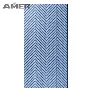 Amer OEM Factory Decorative 30cm width big luxury mobile home lowes cheap wall paneling kitchen wall panels living room decor