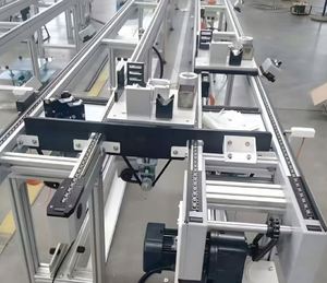 New Stainless Steel Chain Pallet Conveyor Line for Electric Car Assembly Restaurant & Retail Production Plants-20m/min - Product Image 6