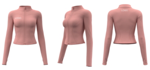Veste <span class=keywords><strong>de</strong></span> <span class=keywords><strong>sport</strong></span> pour <span class=keywords><strong>femme</strong></span>, coupe ajustée, manches longues, sans couture, respirante, séchage rapide, personnalisable, pour le cyclisme et la course en extérieur, grandes tailles - Product Image 5