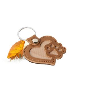 Custom Pet Fur <b>Memorial</b> Keychain Love Shape Keepsake for Cat Dog Lovers Unique <b>Gift</b> for Pet Loss - Product Image 3