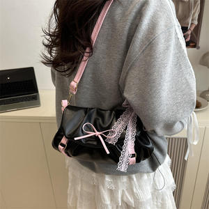 Nuevo bolso de hombro estilo coreano con lazo, bolso de axila para mujer, bolso cruzado - Product Image 3