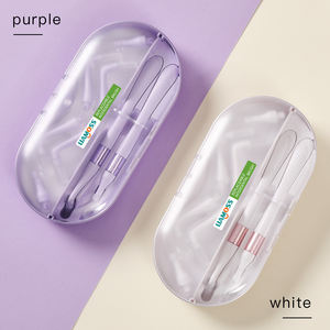 Marca ortodoncia en forma de L cepillos interdentales <span class=keywords><strong>limpiador</strong></span> de huecos de dientes portátil cabezales de repuesto de plástico DuPont ortodoncia limpia - Product Image 4