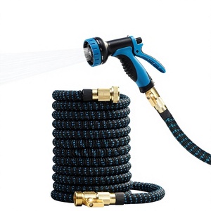 Juego de Manguera de Agua Expandible de 30m de Alta Presión con Múltiples Boquillas para Lavado de Autos y Jardín - Product Image 1