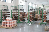 Gran oferta, Material conductor de alambre, 0,12-2,0mm (CCA), alambre de bobina de cobre para bobinado, alambre CCA esmaltado de aluminio
