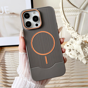 Coque de téléphone magnétique en TPU à faible quantité minimale de commande pour <span class=keywords><strong>iPhone</strong></span> 17 étui lentille colorée caméra couverture de téléphone portable pour <span class=keywords><strong>iPhone</strong></span> 15Pro Max 16E 14 13 12 MINI - Product Image 5