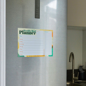 Calendario Magnético Personalizado para Refrigerador, Pizarra Blanca para Mensajes Borrables, Planificador Semanal - Product Image 5
