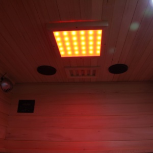 Salle de sauna familiale intérieure, double panneau informatique, infrarouge lointain, bois massif, <span class=keywords><strong>2</strong></span> chauffages, garantie de <span class=keywords><strong>2</strong></span> ans - Product Image 6