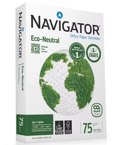 Carta <span class=keywords><strong>per</strong></span> Fotocopie Universale <span class=keywords><strong>A4</strong></span> 80gsm Qiyin Navigator, Confezione da 500 <span class=keywords><strong>Fogli</strong></span> - Product Image 5