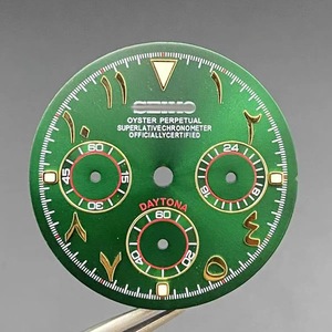 Nuevos Accesorios para Relojes VK63, Esfera con Diseño de Cronógrafo de Tres Ojos, Esfera de 29.5mm con Números Arábigos y Seis Agujas VK - Product Image 4