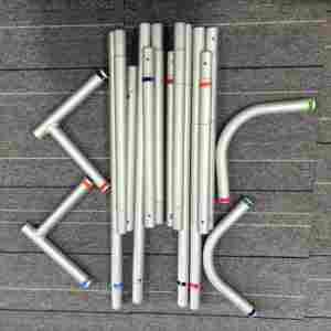 Backdrop Banner Lipat Portabel 8 kaki dengan Warna Sesuai Pesanan untuk Promosi Perusahaan dan Pesta - Product Image 5