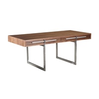 Escritorio de diseño de arte de mediados de siglo de lujo italiano, muebles modernos de oficina para el hogar para dormitorio, comedor y sala de estar para Villa y salón
