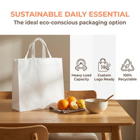 Sac de courses personnalisé en non-tissé, sac écologique réutilisable, sac fourre-tout pour courses, sacs d'épicerie réutilisables, sac fourre-tout personnalisé en non-tissé