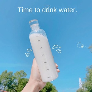 Botella de Agua Graduada a Prueba de Fugas, Elegante y Transparente, Unisex, <span class=keywords><strong>para</strong></span> Auto - Product Image 3