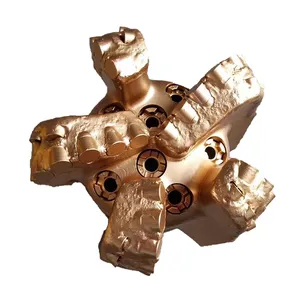 3 đến 6 cánh cánh khoan giếng dầu bit PDC bit cho giếng khoan giếng khoan dầu bit ma trận thép cơ thể