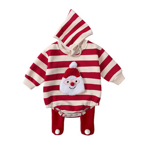 Winter <strong>Baby</strong> Clothes Cotton <strong>Baby</strong> Bubble Romper Newborn Clothes Rompers 2026 <strong>Christmas</strong> <strong>Cute</strong> New Born <strong>Baby</strong> Girls <strong>Outfits</strong> With Hats - Product Image 4
