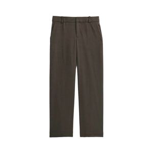 Pantalones Casuales de Mujer de Cintura Alta con Cremallera, Elegantes, Blancos, Estilo Vintage, con Detalles en los Hombros, Transpirables para la Temporada de Otoño - Product Image 1