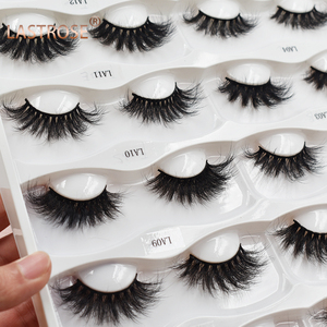 Fournisseur de Cils Vison Vente en Gros Cils Faux Cils Les Plus Vendus Naturels 3D 15/25mm Faux Cils Pas Chers Cils Russes en Bande - Product Image 3