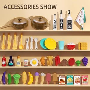 Juego de 47 Piezas de Juguetes de Cocina para Niños, Cocina de <span class=keywords><strong>Juguete</strong></span> con Fregadero, Accesorios de Cocina, Utensilios de Cocina - Product Image 4