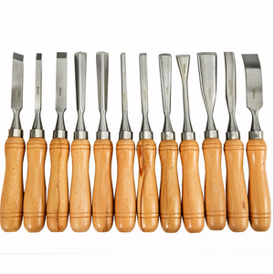 Lot de 12 gouges à bois professionnelles pour sculpture, tournage et menuiserie DIY - Product Image 4