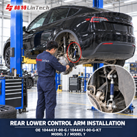 Bras de suspension inférieur arrière LinTech en gros 1044431-00-G 1044431-00-G-KT, pièce de rechange anti-usure pour Tesla Model 3 Y EV