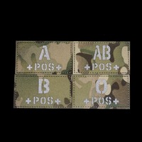 Patch Réfléchissant Personnalisé en Gros pour Groupe Sanguin IR A B O – Identification Nocturne