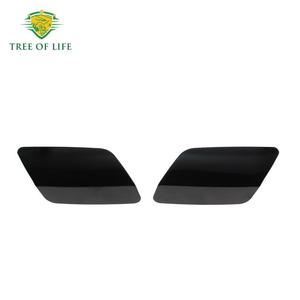 ฝาครอบหัวฉีดน้ำล้างไฟหน้า BMW รุ่น Tree Of Life สีดำ ซ้าย-ขวา 61677253393 61677253394 พลาสติก สำหรับ E92 E93 ปี 2011-2014 - Product Image 1