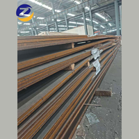 Tôle d'acier non allié laminée à chaud Q235B certifiée JIS, finition Skin-Pass, épaisseur 0,8-20 mm, pour applications de chaudières et de navires, soudage et pliage