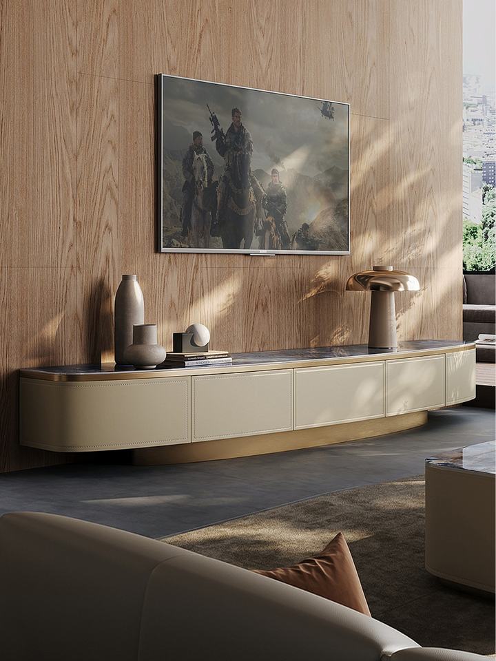 Modern Minimalist High-end Storage Cabinet Integrated Small Apartment ...