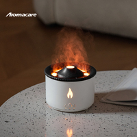 Aromacare ODM OEM led diffuseur d'arôme de flamme de lumière diffuseur de flamme humidificateur de volcan de flamme d'air