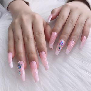 TSZS-Kit <span class=keywords><strong>de</strong></span> prensado <span class=keywords><strong>de</strong></span> <span class=keywords><strong>uñas</strong></span> hecho a mano con diamantes <span class=keywords><strong>de</strong></span> imitación y corazón, venta al por mayor, <span class=keywords><strong>2022</strong></span> - Product Image 2