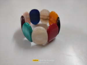 กำไลเรซิ่นทำมือขายดีที่สุด ดีไซน์สีสันสดใส น้ำหนักเบา ทนทาน เครื่องประดับแฟชั่นสำหรับใส่ทุกวันและเป็นของขวัญสำหรับขาย - Product Image 1