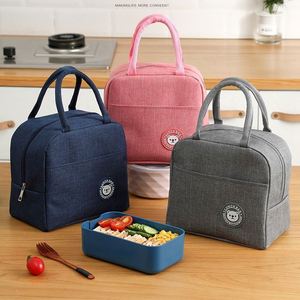 Sac isotherme portable en polyester avec fermeture éclair, en aluminium épais, pour pique-nique en extérieur - Product Image 1