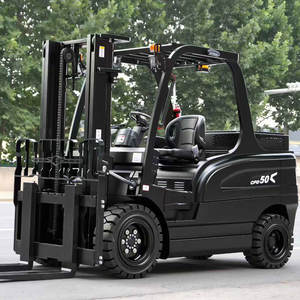 Venta caliente de fábrica Carretilla elevadora 5 toneladas China Batería de plomo ácido Carretilla elevadora eléctrica con <span class=keywords><strong>motor</strong></span> de CA - Product Image 2