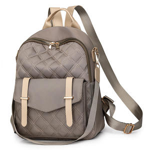 2025 nouveau Style mode femmes sac à dos haut de gamme polyvalent PU pour les déplacements quotidiens et les voyages grande capacité - Product Image 4