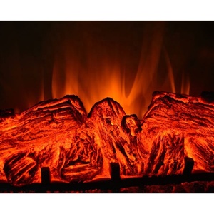 Großhandel Moderne dekorative eingebaute Kamine insatz realistische dekorative Flamme elektrische Kamine mit Fernbedienung
