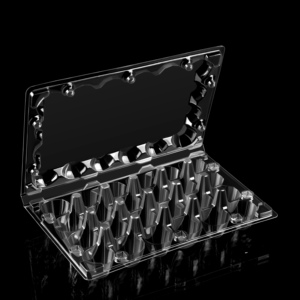 Bandeja Descartável para Ovos de Codorna com 30 Compartimentos: Embalagem Plástica Personalizada para Agricultura - Product Image 1