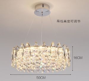 פיתיון חדש פתיון פופולרי מנורות תאורה קישוט כרום עיצוב מלון מסעדה גביש ברור 2026 מגביש - Product Image 6