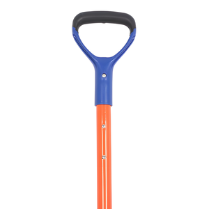 Pelle à neige promotionnelle robuste en acier de 120 cm, avec poignée carrée en D antidérapante, antirouille, outil de déneigement d'urgence pour l'hiver - Product Image 2