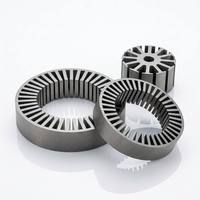 Baja Silikon Berorientasi Butiran (Cold Rolled Grain Oriented Silicon Steel) EI38.4 Non-Annealed White Sheet Core Material Grade 50W440 B35A360 Ketebalan 0.35-0.5mm