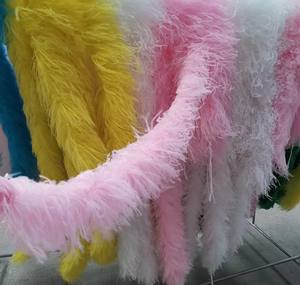 10ply Wholesale <strong>Ostrich</strong> <strong>Feather</strong> <strong>Boa</strong> for Women Home Party Wedding Xmas Decor DIY Craft Clothing Costume Dance Dress - Product Image 2