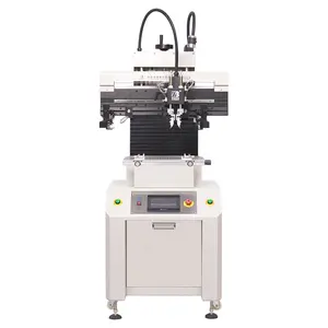 Zhengbang pasta de solda semi automática, máquina zb3250ly sem chumbo da impressão da tela para impressão smt