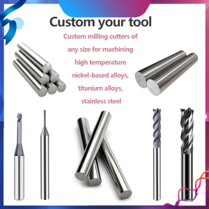 Hrc55 hiệu quả cao roughing phay cắt <span class=keywords><strong>3</strong></span> Flutes Carbide hình chữ U DLC lớp phủ rãnh lượn sóng End Mill công cụ cho nhôm - Product Image 5