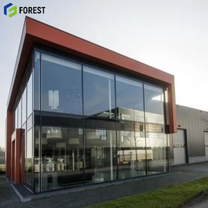 Quick Build Light Steel <b>Frame</b> Car Dealership Building Showroom Welding Cutting Solid H-shape Steel Beam Customizable Size - Product Image 3